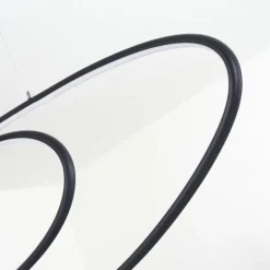 Suspension Harpeth LED Noir, 1 lumière