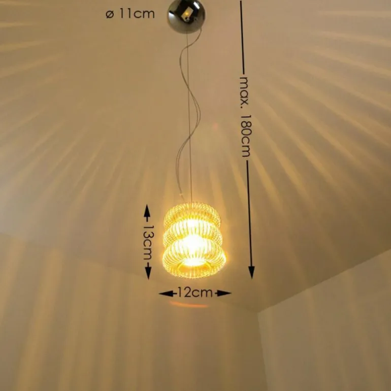 Suspension Hearst Chrome, 1 lumière