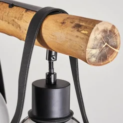 Suspension Hocker Écru, Noir, 4 lumières