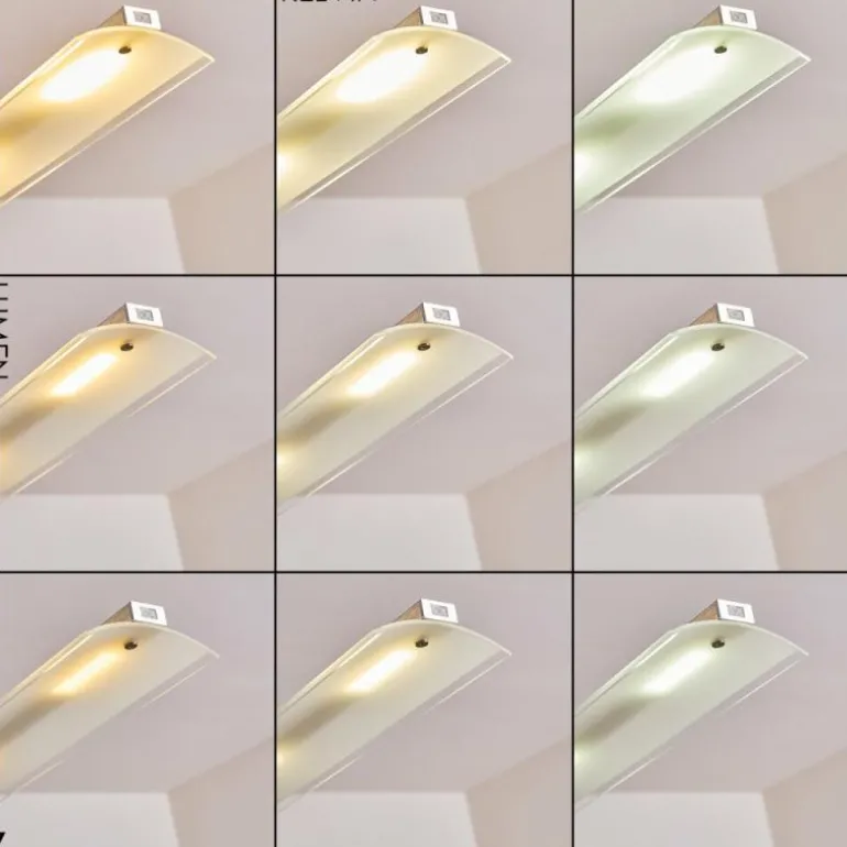 Suspension Hogana LED Acier inoxydable, 5 lumières