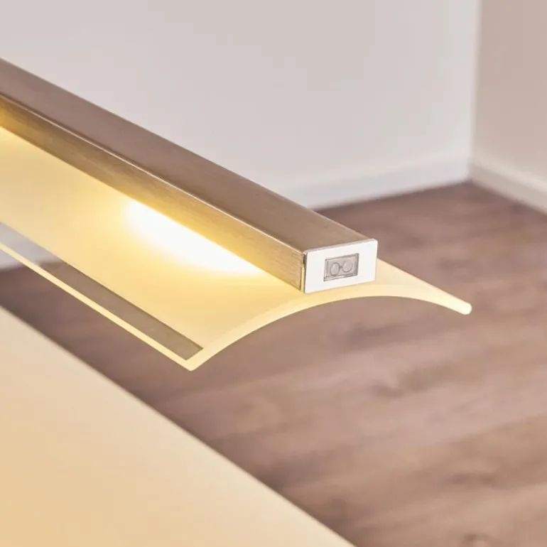 Suspension Hogana LED Acier inoxydable, 5 lumières