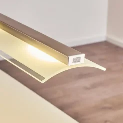 Suspension Hogana LED Acier inoxydable, 5 lumières