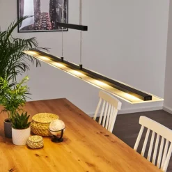 Suspension Hogana LED Anthracite, 1 lumière