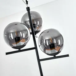 Suspension Hogatza Noir, 3 lumières