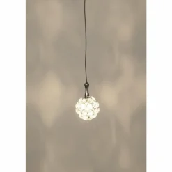 Suspension Holländer KUGEL Argenté, 1 lumière