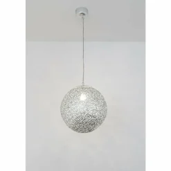 Suspension Holländer LILY PICCOLO Argenté, 1 lumière