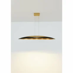 Suspension Holländer MERCURIO LED Or, 5 lumières