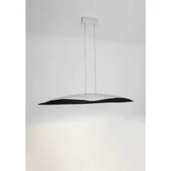 Suspension Holländer MERCURIO LED Argenté, 5 lumières