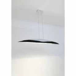 Suspension Holländer MERCURIO LED Argenté, 5 lumières