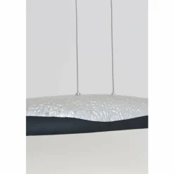 Suspension Holländer MERCURIO LED Argenté, 5 lumières