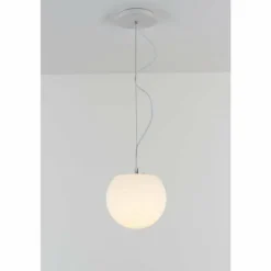Suspension Holländer MOON Blanc, 1 lumière