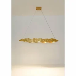 Suspension Holländer NUVOLA LED Or, 5 lumières