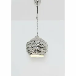 Suspension Holländer POMELO Argenté, 1 lumière
