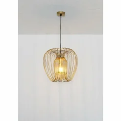 Suspension Holländer PROTETTO Or, 1 lumière