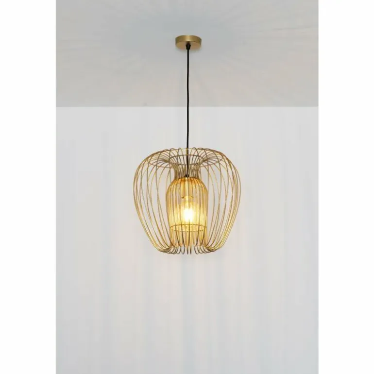 Suspension Holländer PROTETTO Or, 1 lumière