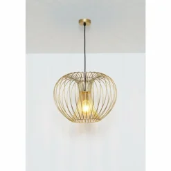 Suspension Holländer PROTETTO Or, 1 lumière