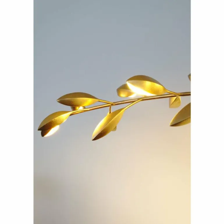 Suspension Holländer RISO Or, 11 lumières