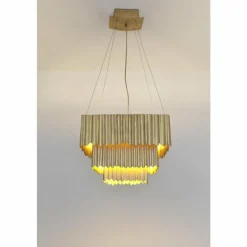 Suspension Holländer SIPARIO Or, 1 lumière