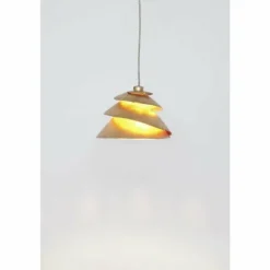 Suspension Holländer SNAIL Or, 1 lumière