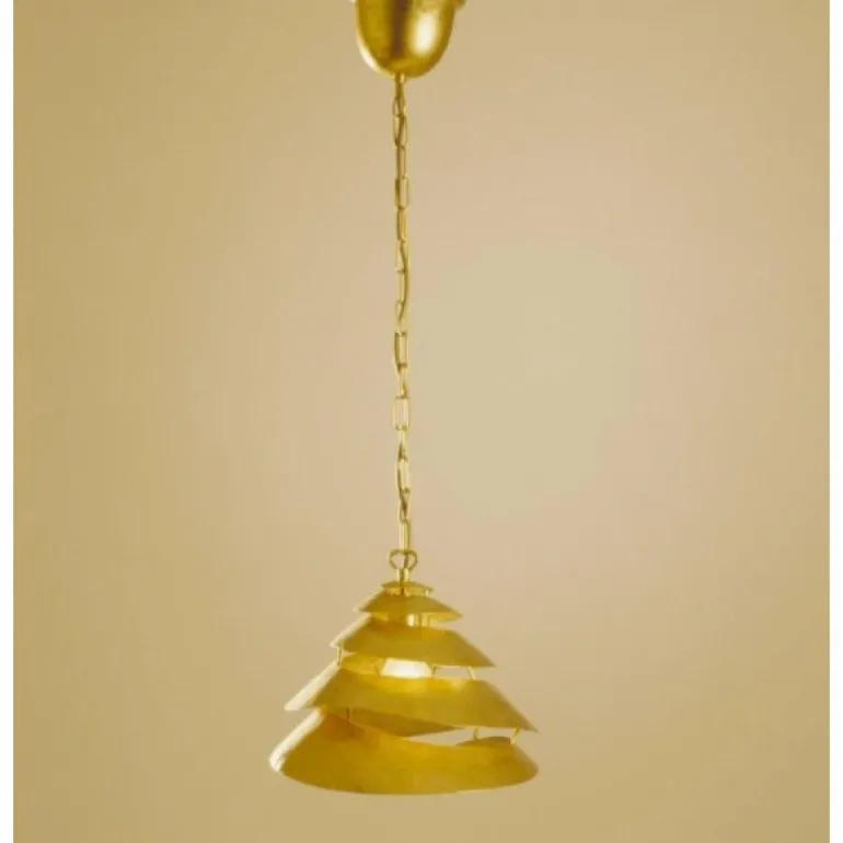 Suspension Holländer SNAIL ONE Or, 1 lumière