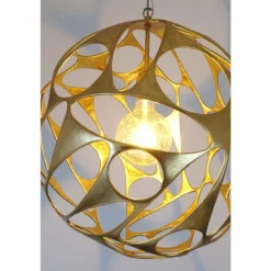 Suspension Holländer TALISMANO Or, 1 lumière