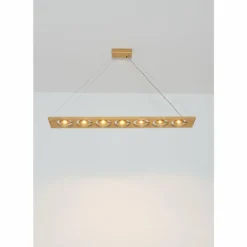 Suspension Holländer TENACIA LED Or, 7 lumières