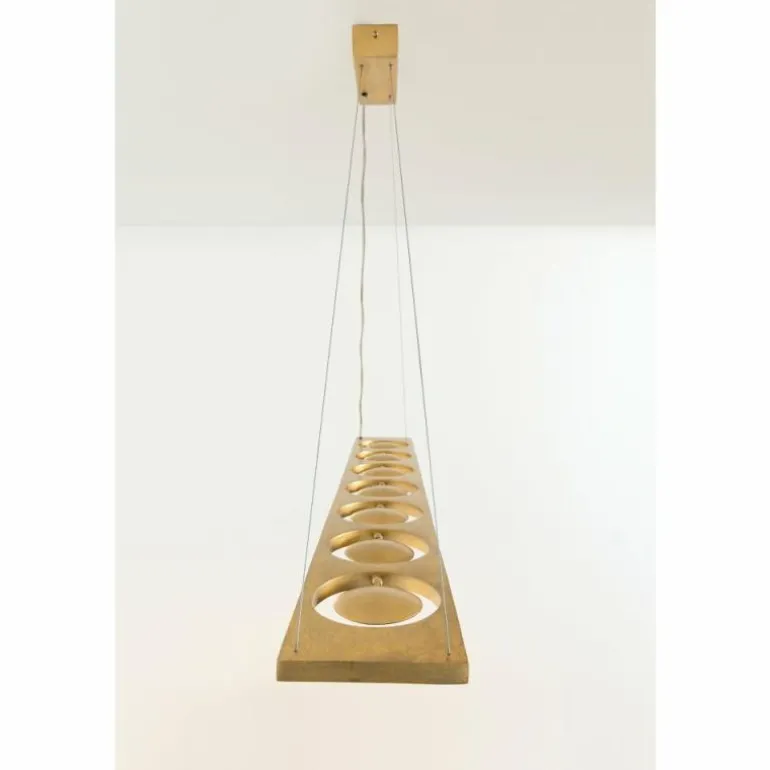 Suspension Holländer TENACIA LED Or, 7 lumières