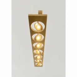 Suspension Holländer TENACIA LED Or, 7 lumières