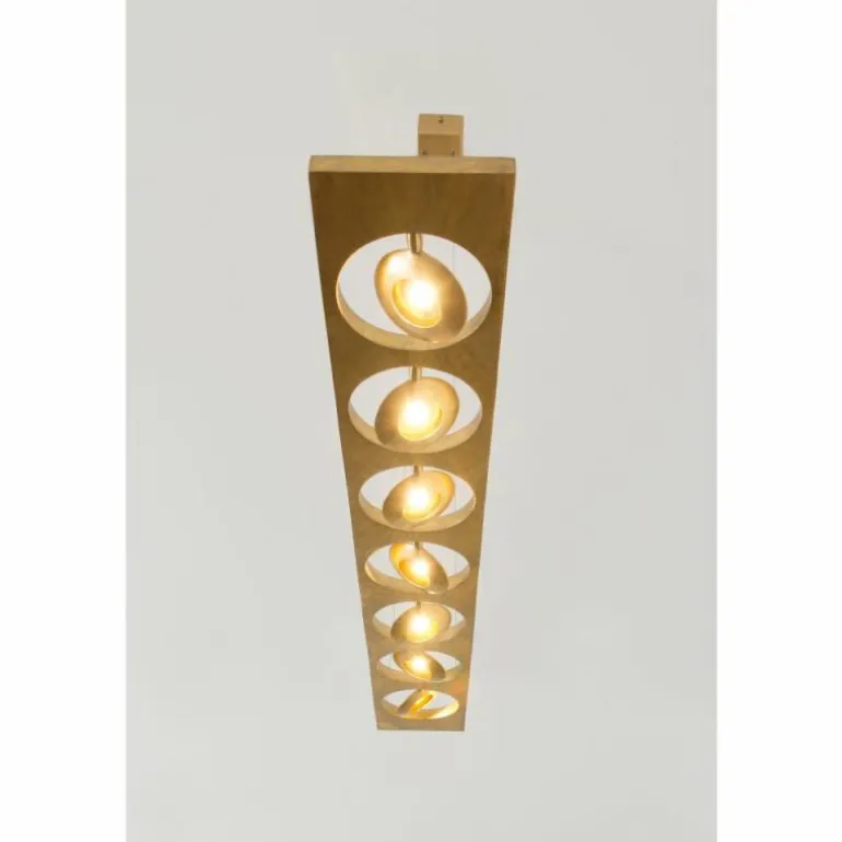 Suspension Holländer TENACIA LED Or, 7 lumières