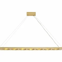 Suspension Holländer TENACIA LED Or, 7 lumières