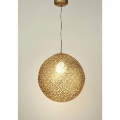 Suspension Holländer UTOPISTICO Or, 1 lumière