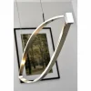 Suspension Honsel Lucy Chrome, Acier inoxydable, 6 lumières