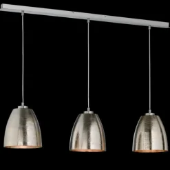 Suspension Honsel SHINE Nickel mat, 3 lumières