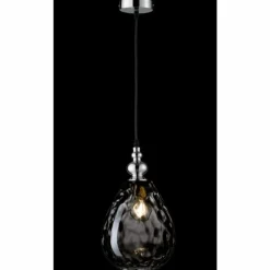 Suspension Honsel Uller Noir, 1 lumière