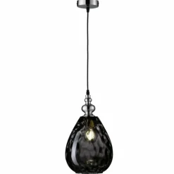 Suspension Honsel Uller Noir, 1 lumière