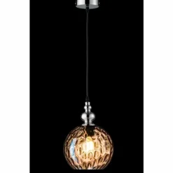 Suspension Honsel Uller Noir, 1 lumière