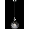 Suspension Honsel Uller Transparent, 1 lumière