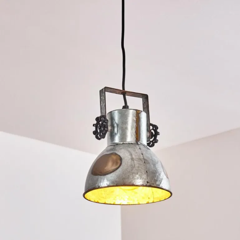 Suspension Hora Rouille, Argenté, 1 lumière