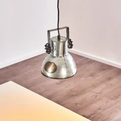 Suspension Hora Rouille, Argenté, 1 lumière