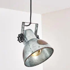 Suspension Hora Rouille, Argenté, 1 lumière