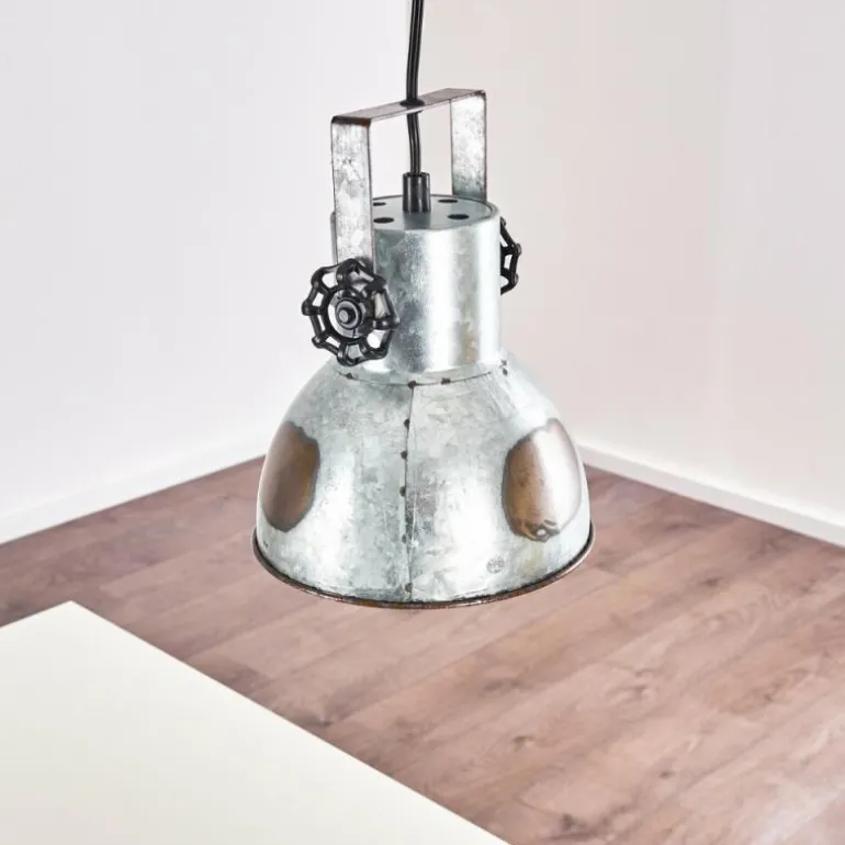 Suspension Hora Rouille, Argenté, 1 lumière