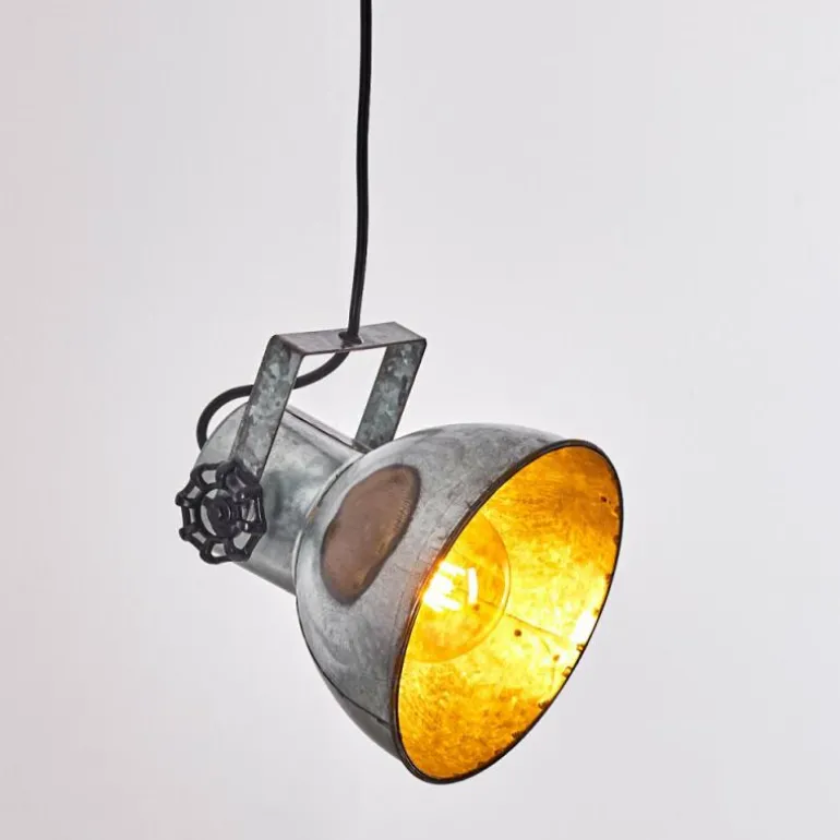 Suspension Hora Rouille, Argenté, 1 lumière