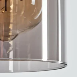 Suspension Hunouri Écru, 3 lumières