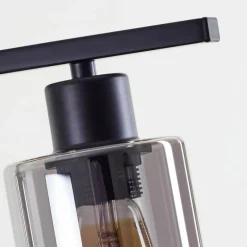 Suspension Hunouri Noir, 4 lumières