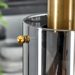 Suspension Hunouri Noir, 4 lumières