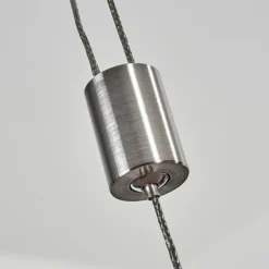 Suspension Hyllinge LED Chrome, Gris, 1 lumière