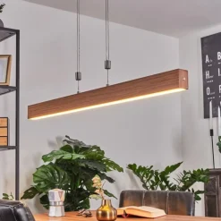 Suspension Hyllinge LED Chrome, Gris, 1 lumière