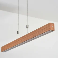 Suspension Hyllinge LED Chrome, Gris, 1 lumière