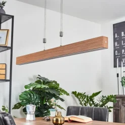 Suspension Hyllinge LED Chrome, Gris, 1 lumière