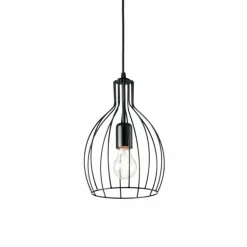 Suspension Ideal Lux AMPOLLA Noir, 1 lumière